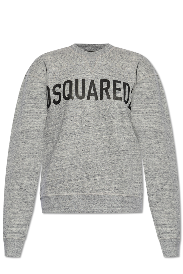 Grey Sweatshirt with logo Dsquared2 Vitkac Italy